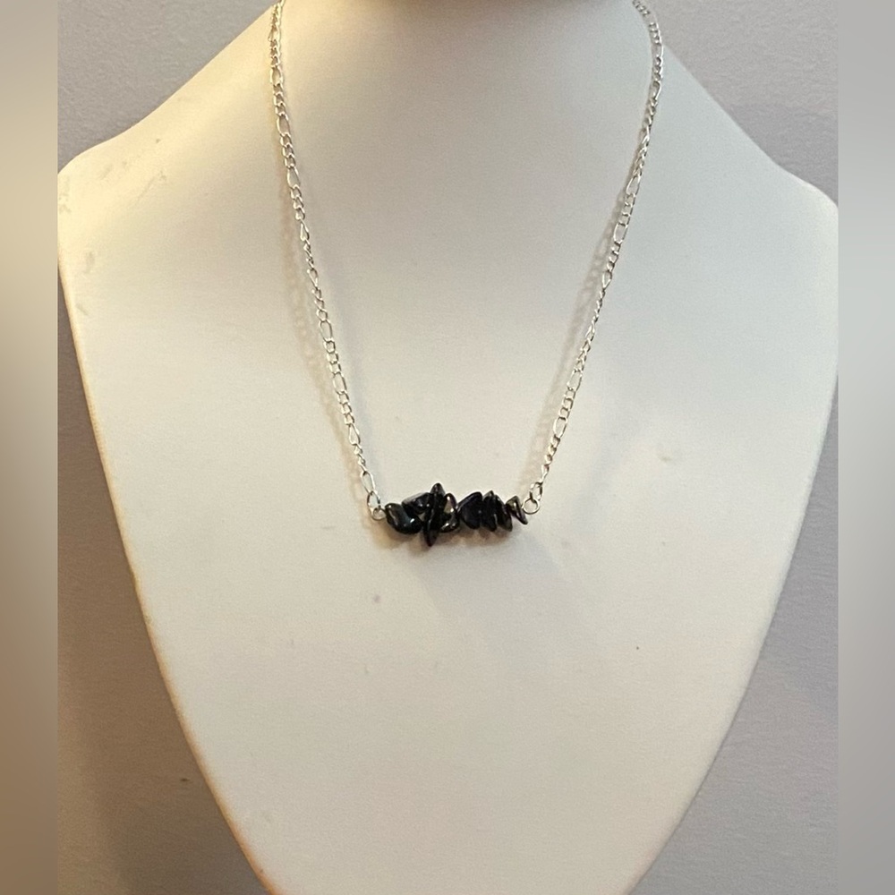 NEW Obsidian Crystal necklace